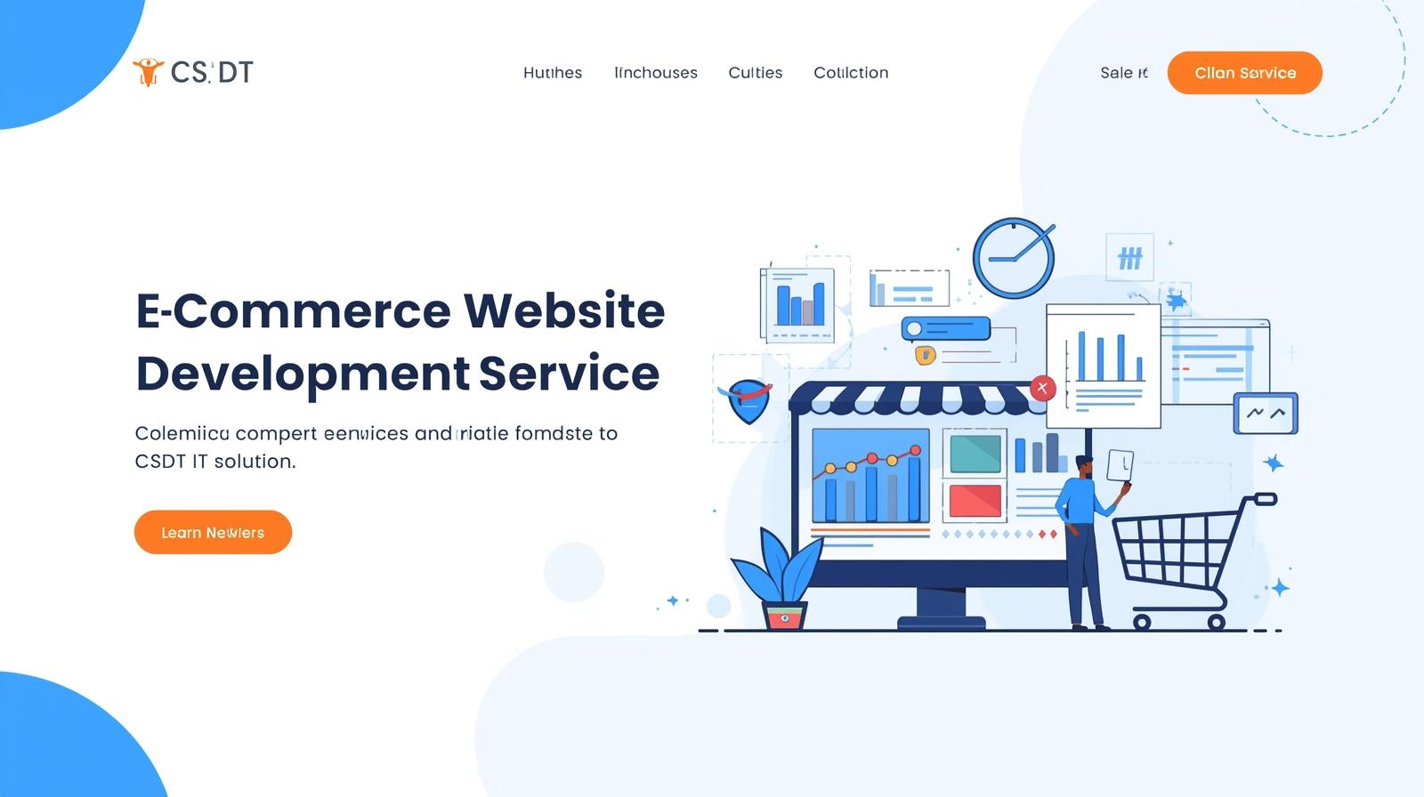 Empower Your Business with E-commerce Website Development Services by CSDT IT Solution